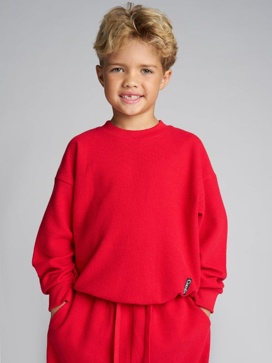 Waffle Kids Lounge Long Sleeve