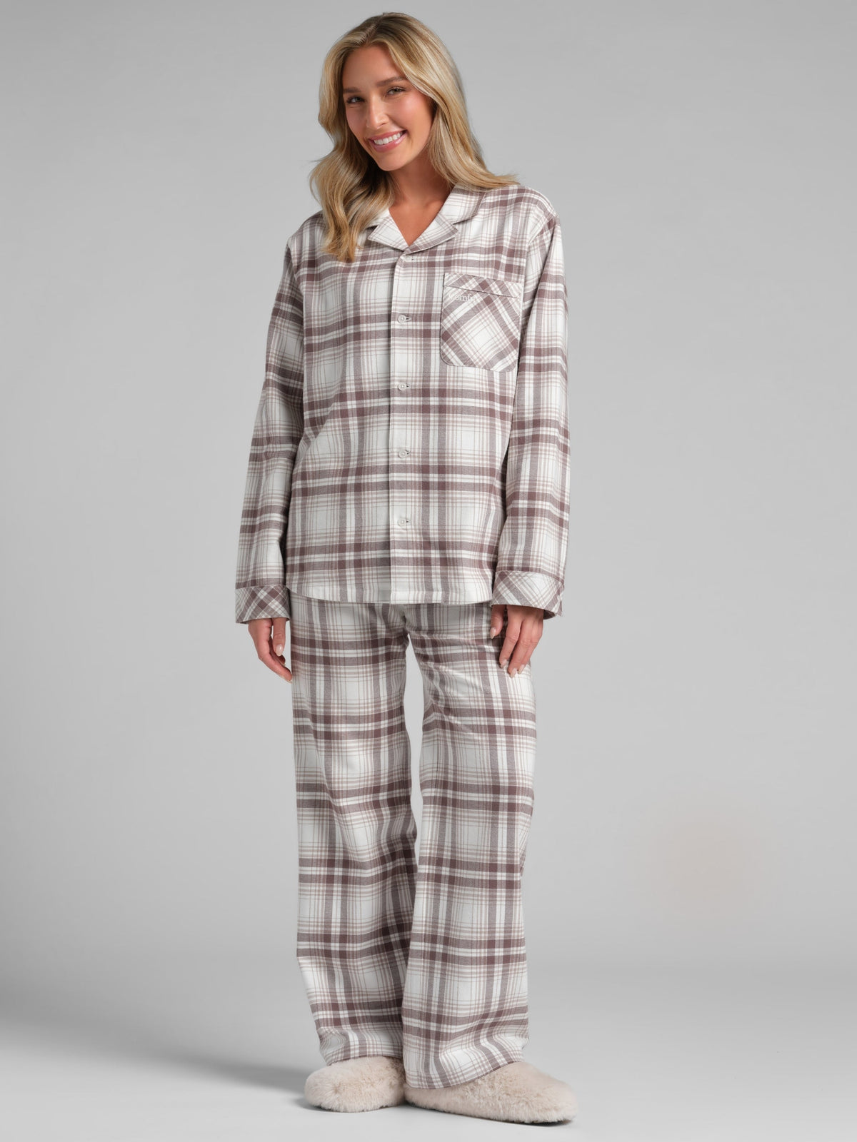 Flannel Pajama Shirt