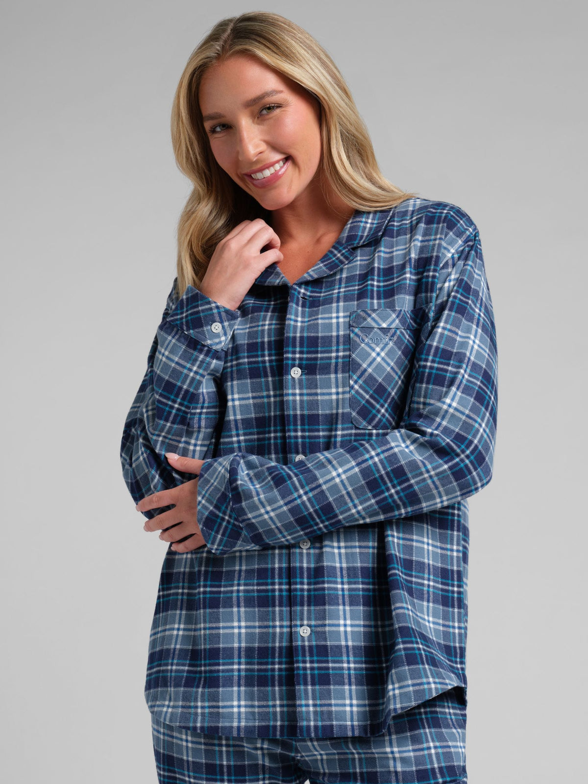 Flannel Pajama Shirt