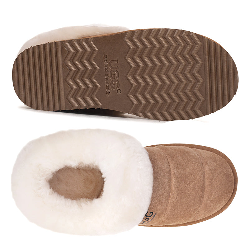 Wolly Platform Ugg Slippers