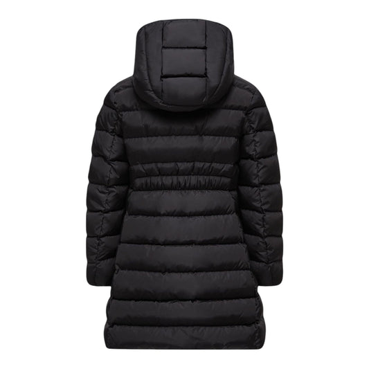 Giubbino Charpal nero con dettaglio patch Moncler