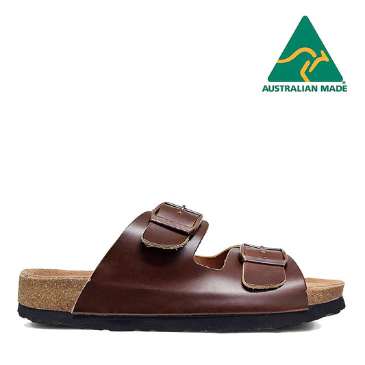 Made in Australia - Roman Leather Ugg Slippers