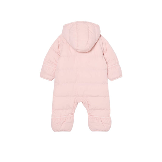 Eschimo rosa con patch logo Lacoste frontale