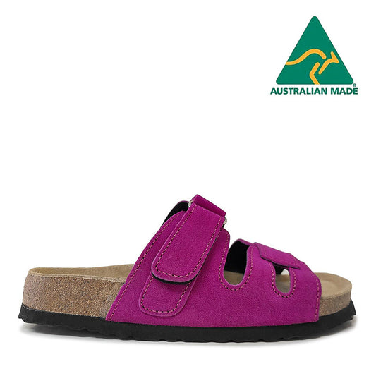 Australian Made - Cove with Adjustable Suede Ugg Slippers