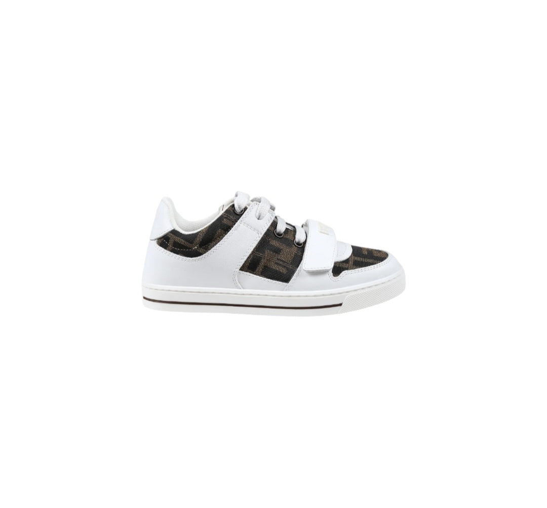 Scarpe bianche e con logo FF Fendi