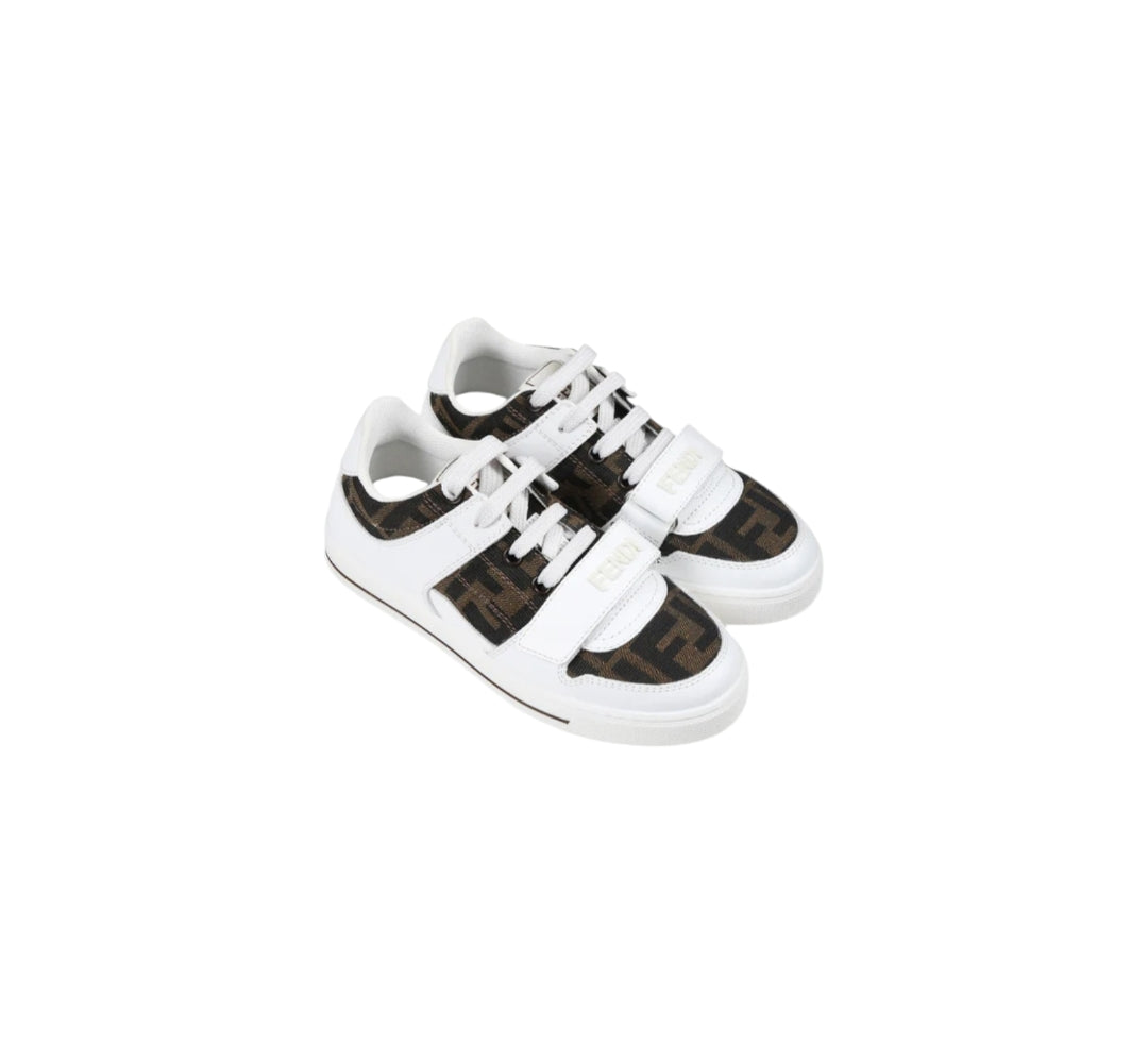 Scarpe bianche e con logo FF Fendi