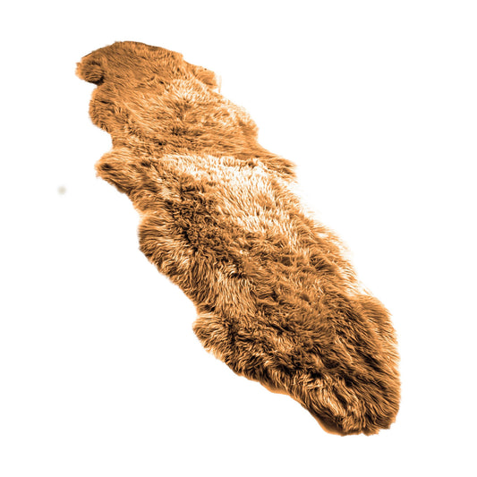 Australian Premium Colored Sheepskin Rug Double