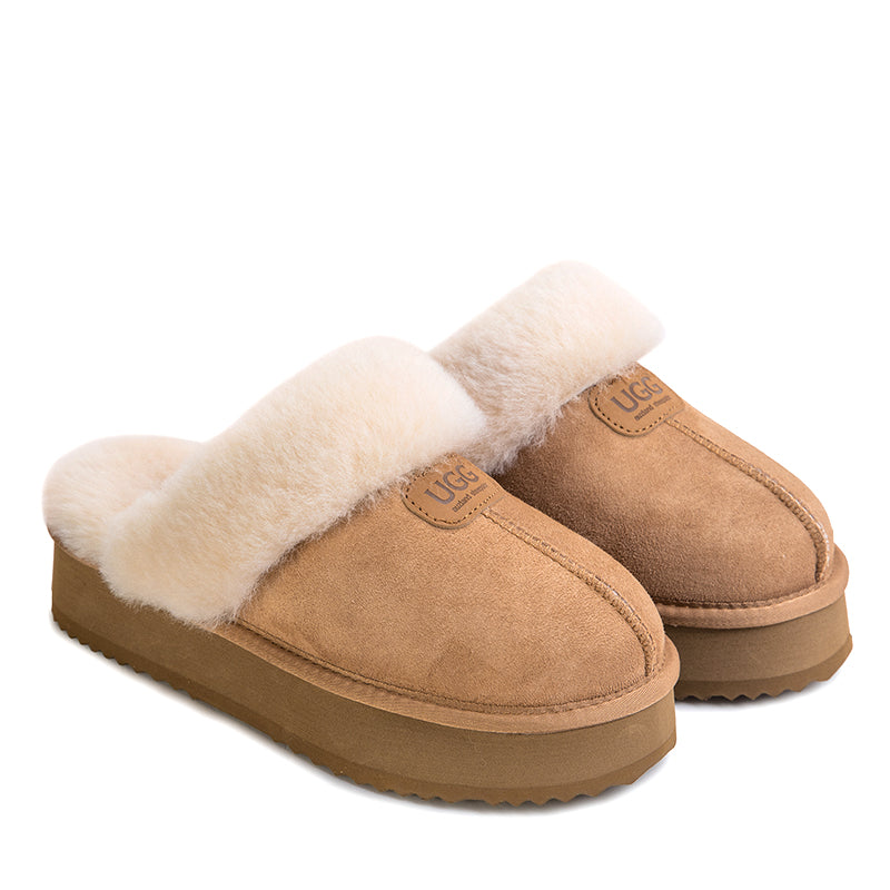 PREMIUM PLATFORM UGG SCUFF