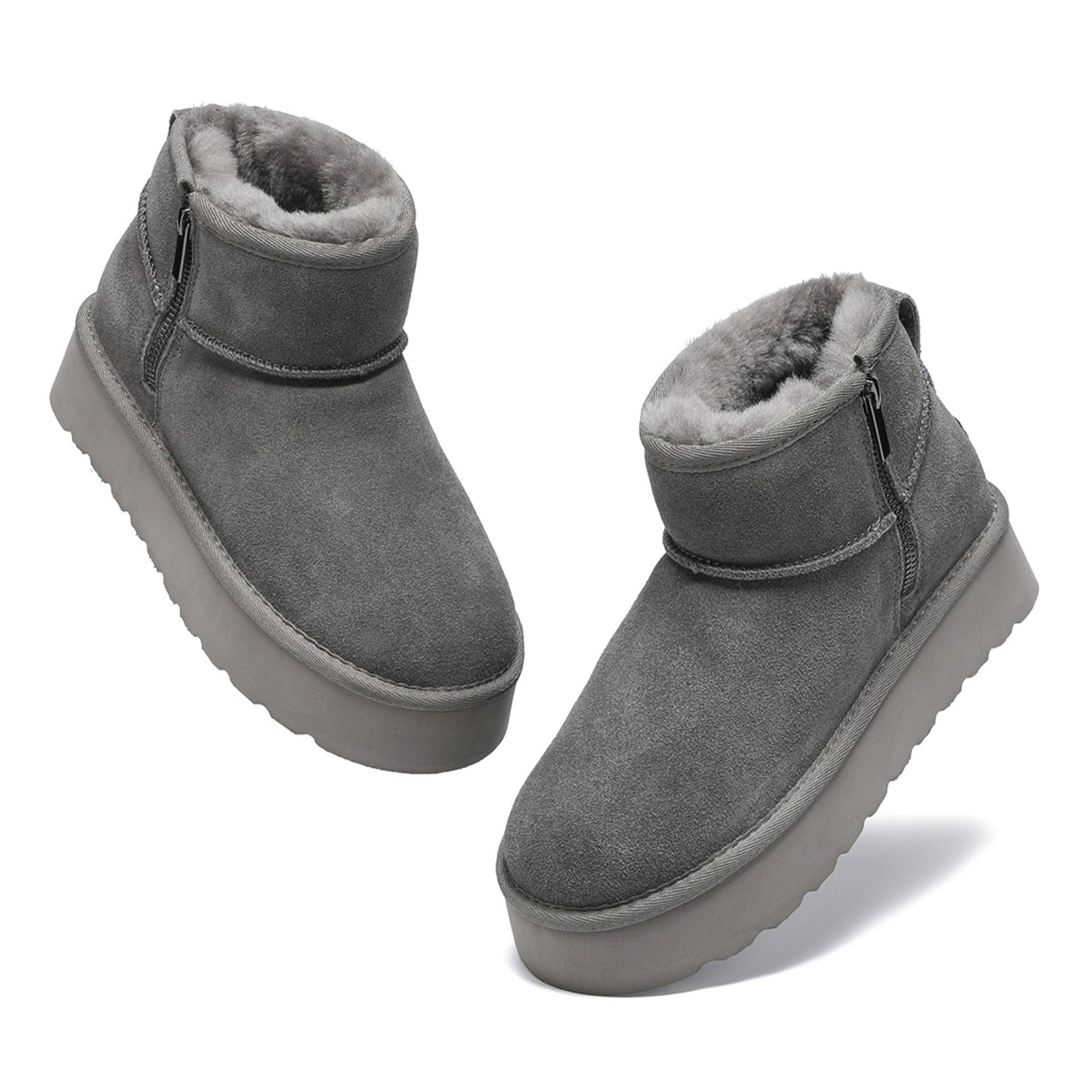Platform Zip Uggs
