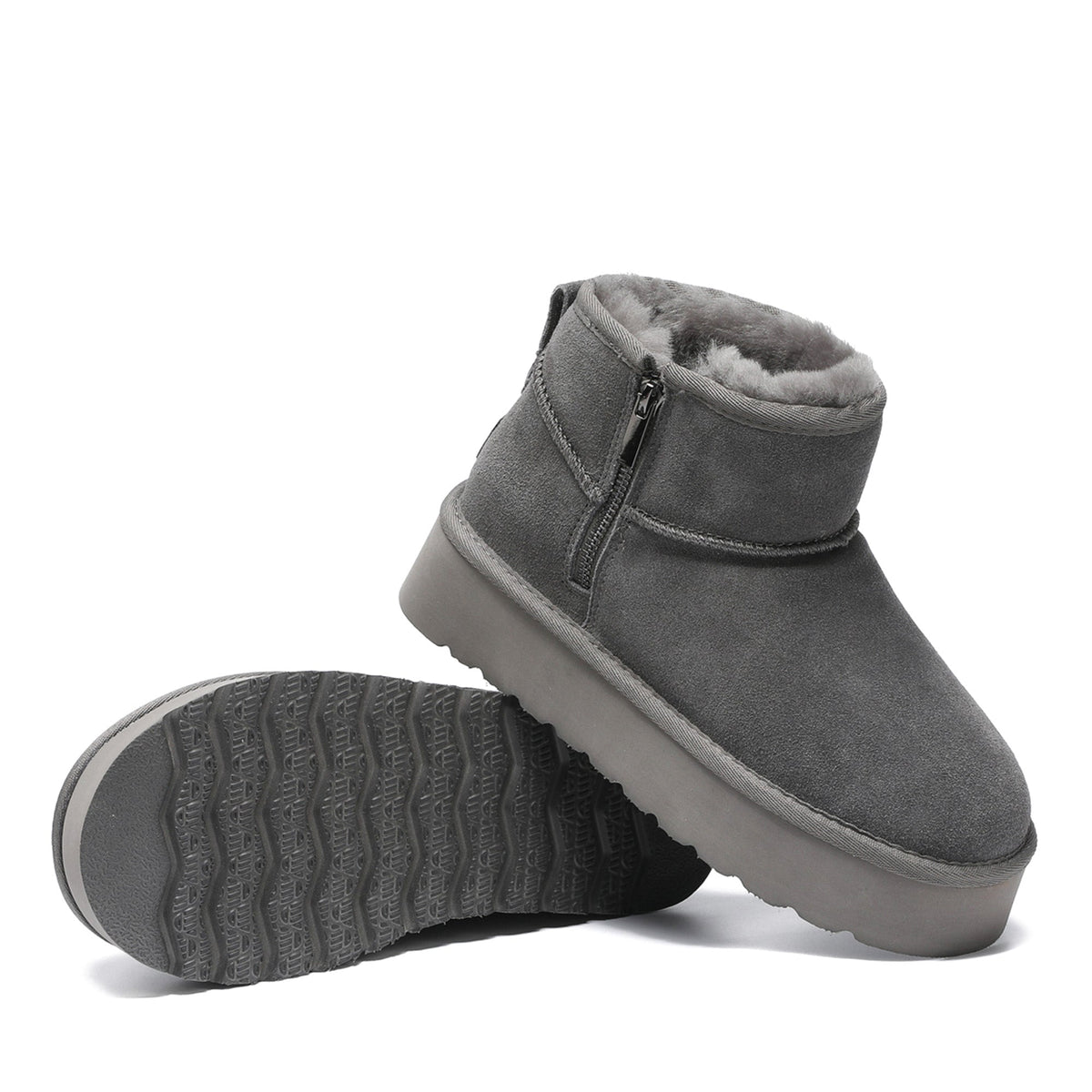 Platform Zip Uggs