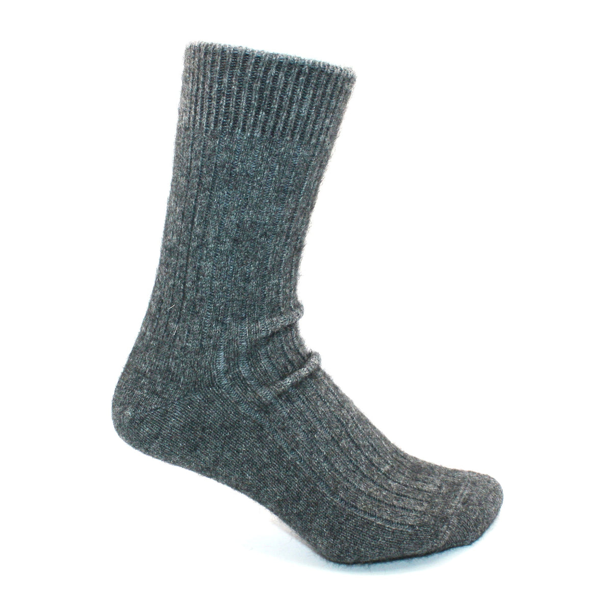 Premium Possum and Merino Wool Ribbed Socks