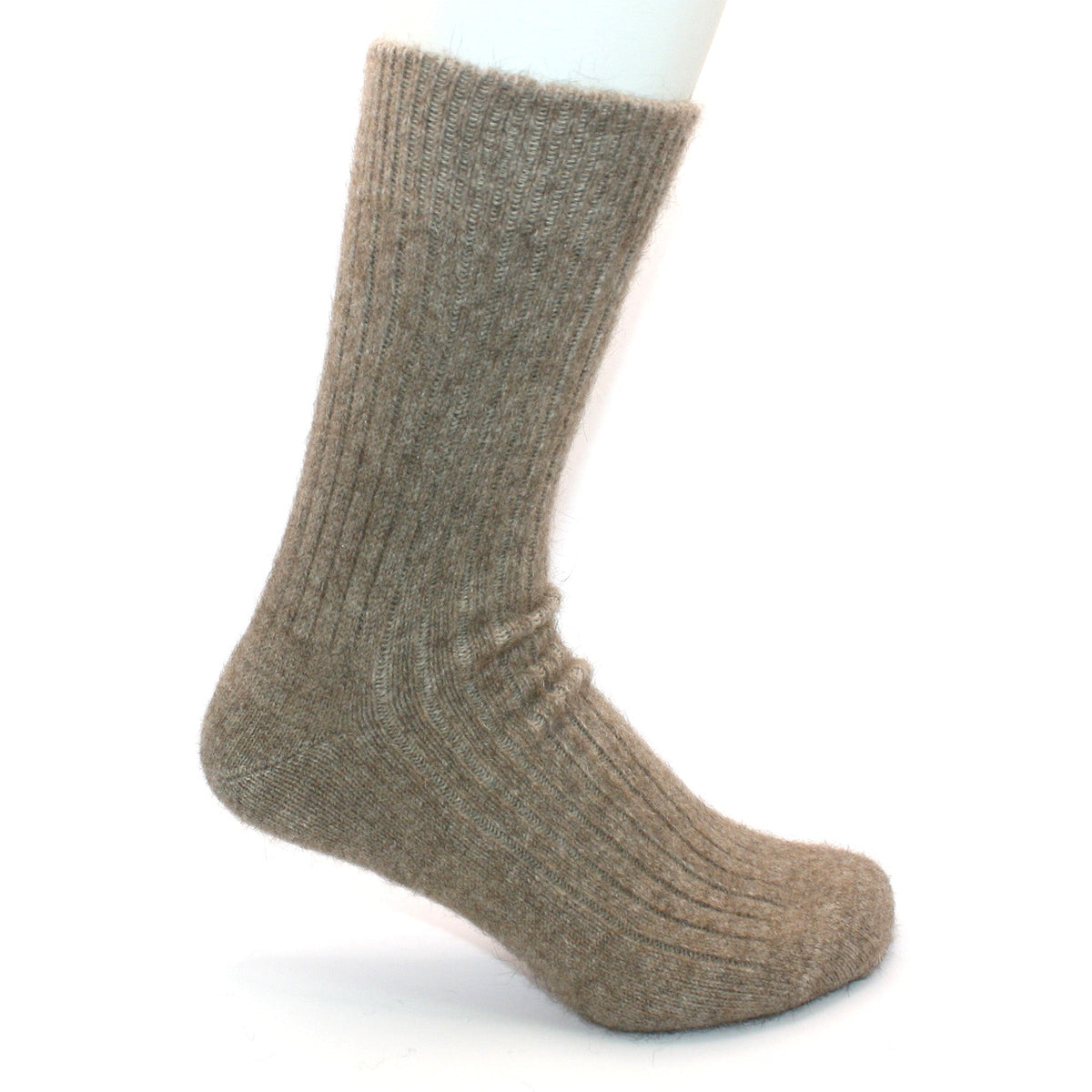 Premium Possum and Merino Wool Ribbed Socks