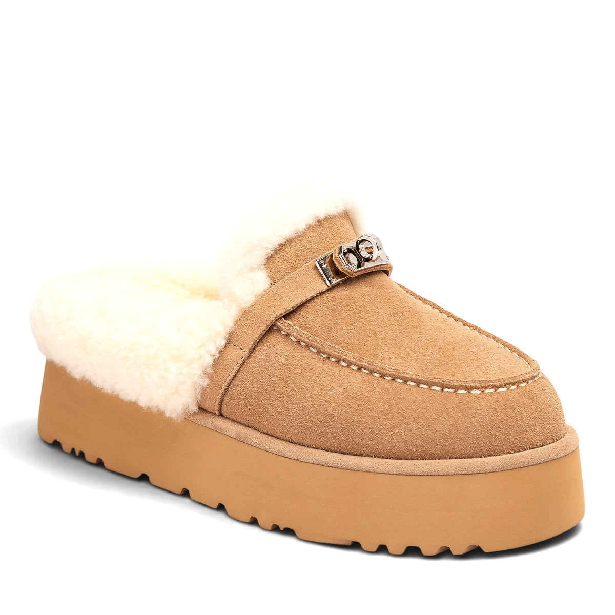 Mule Platform Ugg Slippers