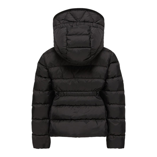 Giubbino Avoce nero con dettaglio patch Moncler