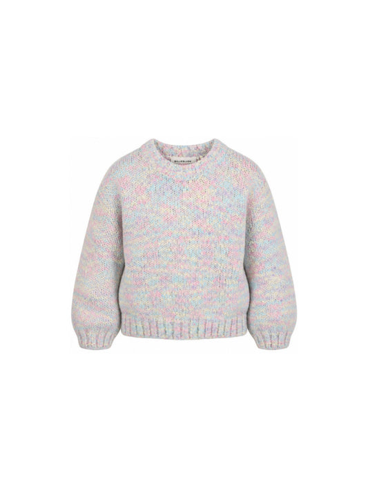 Maglione multicolore con dettagli logo Billieblush