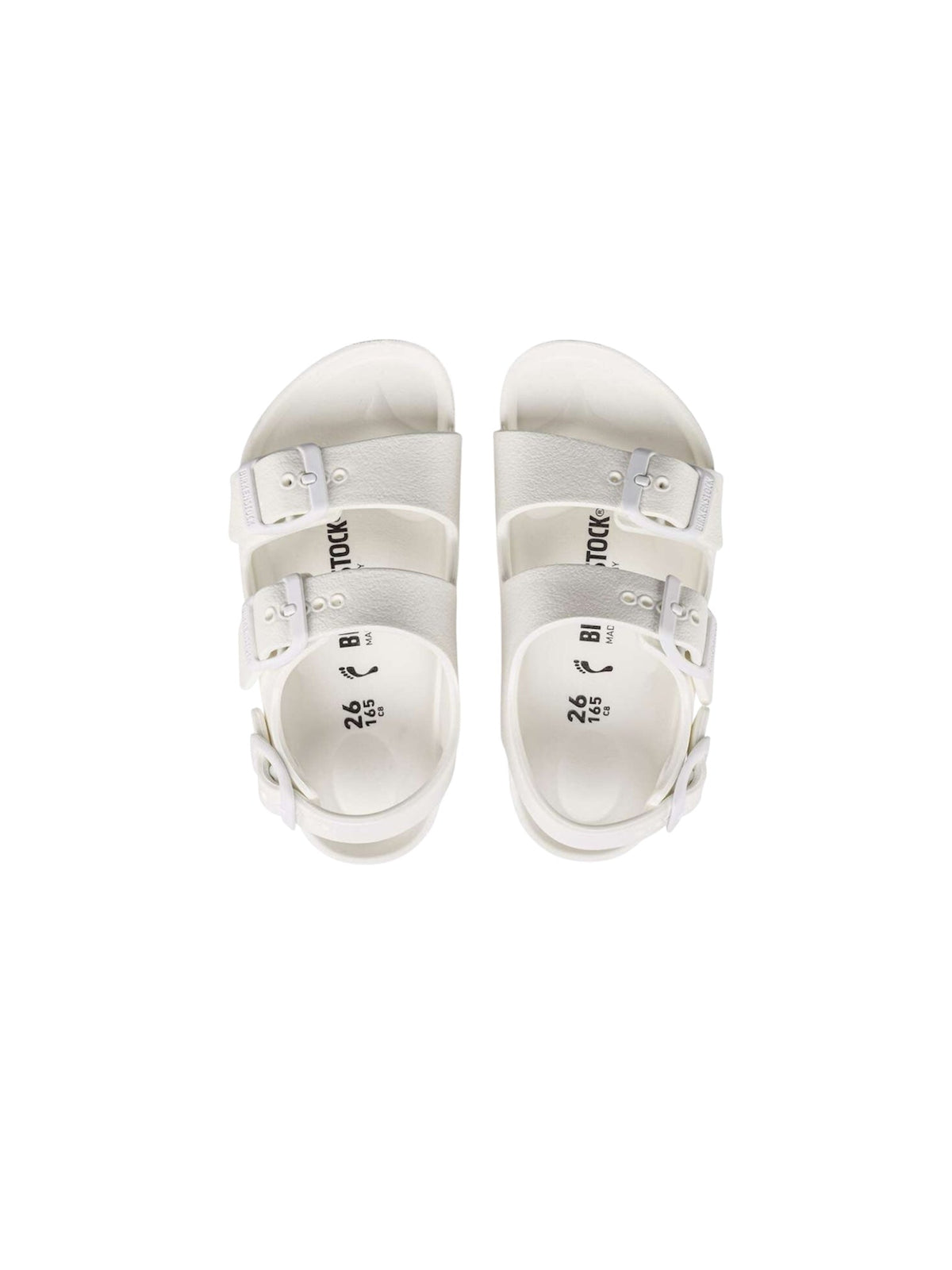 Sandali Milano EVA in gomma bianchi Birkenstock