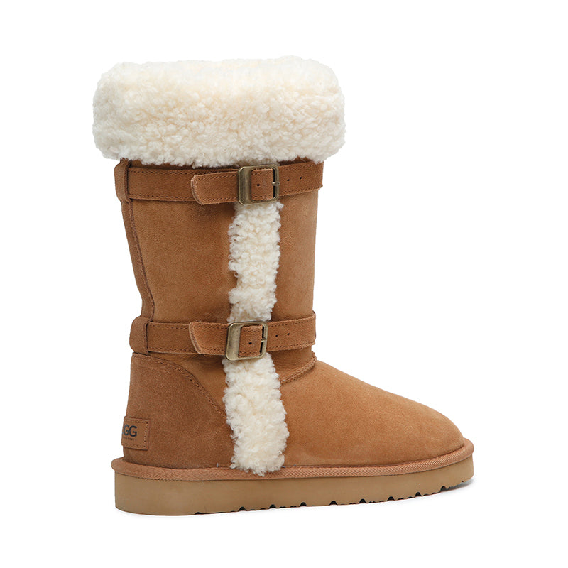 Premium Tall Belt Ugg Boots