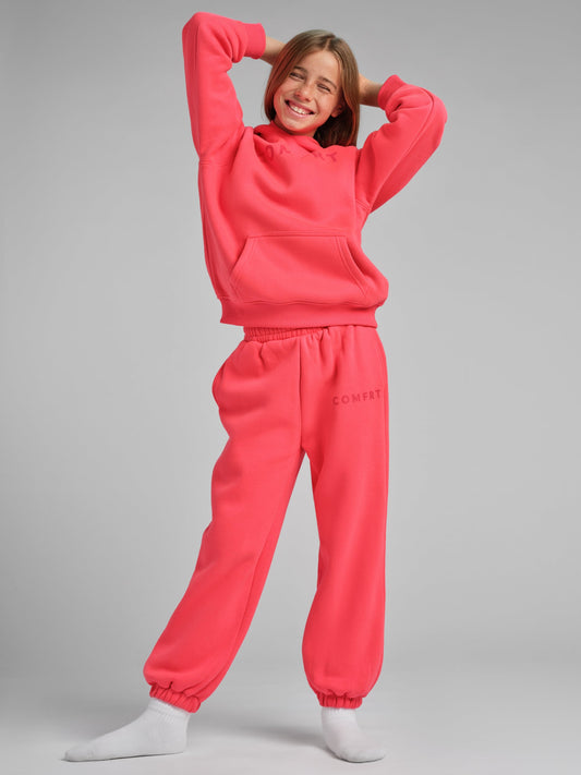 Neon Tranquil Kids Hoodie