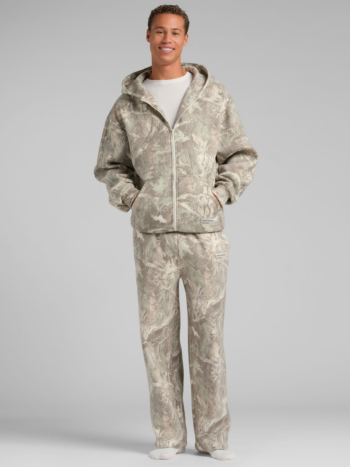 Camo Zip Hoodie – Mega