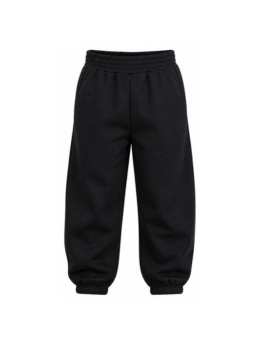 Pantalone jogging nero con stampa logo Givenchy a contrasto