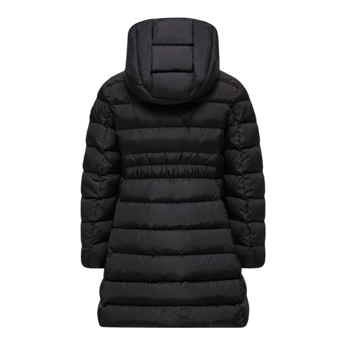 Giubbino Charpal nero con dettaglio patch Moncler