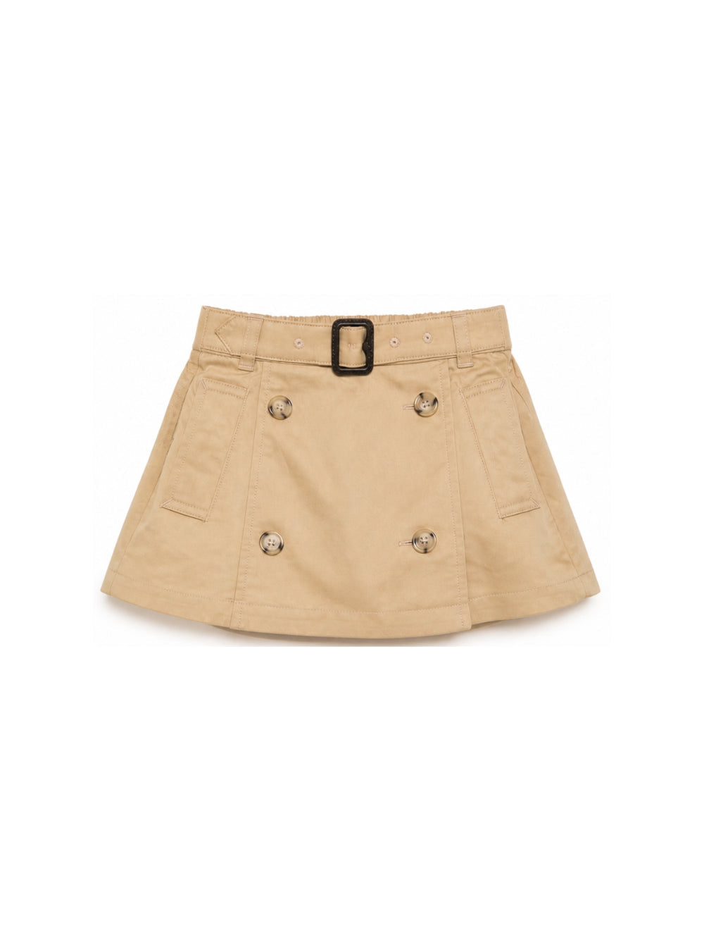 Gonna baby beige con bottoni Burberry