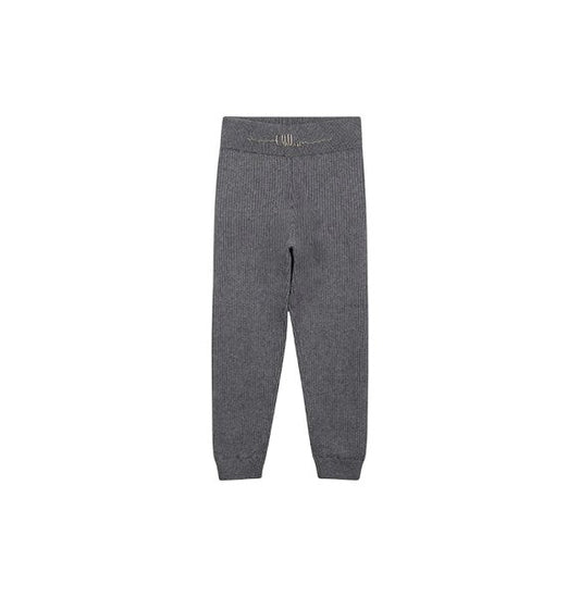 Pantalone con dettaglio in metallo cucito Chloè