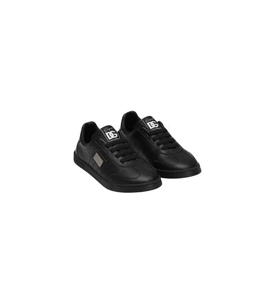 Scarpe nere con dettaglio in metallo Dolce & Gabbana