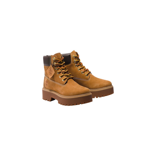 Stivali beige platform Timberland