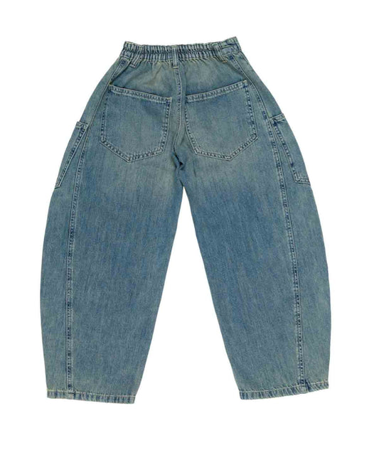 Jeans cargo con dettagli logo Lulu