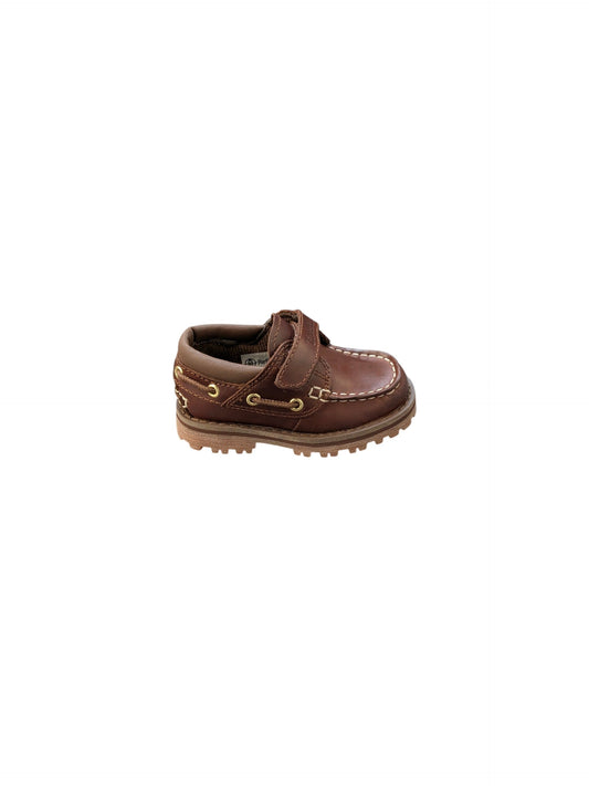 Mocassini marroni con dettagli Timberland