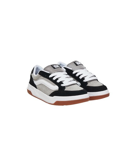 Scarpe grigie e nere con dettagli logo Vans