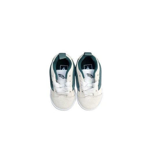 Scarpe panna con dettagli verdi a contrasto Vans