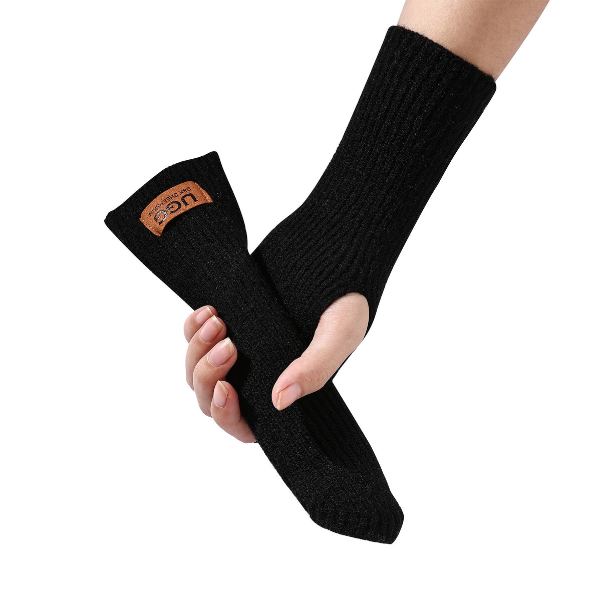 Fingerless Ugg Gloves