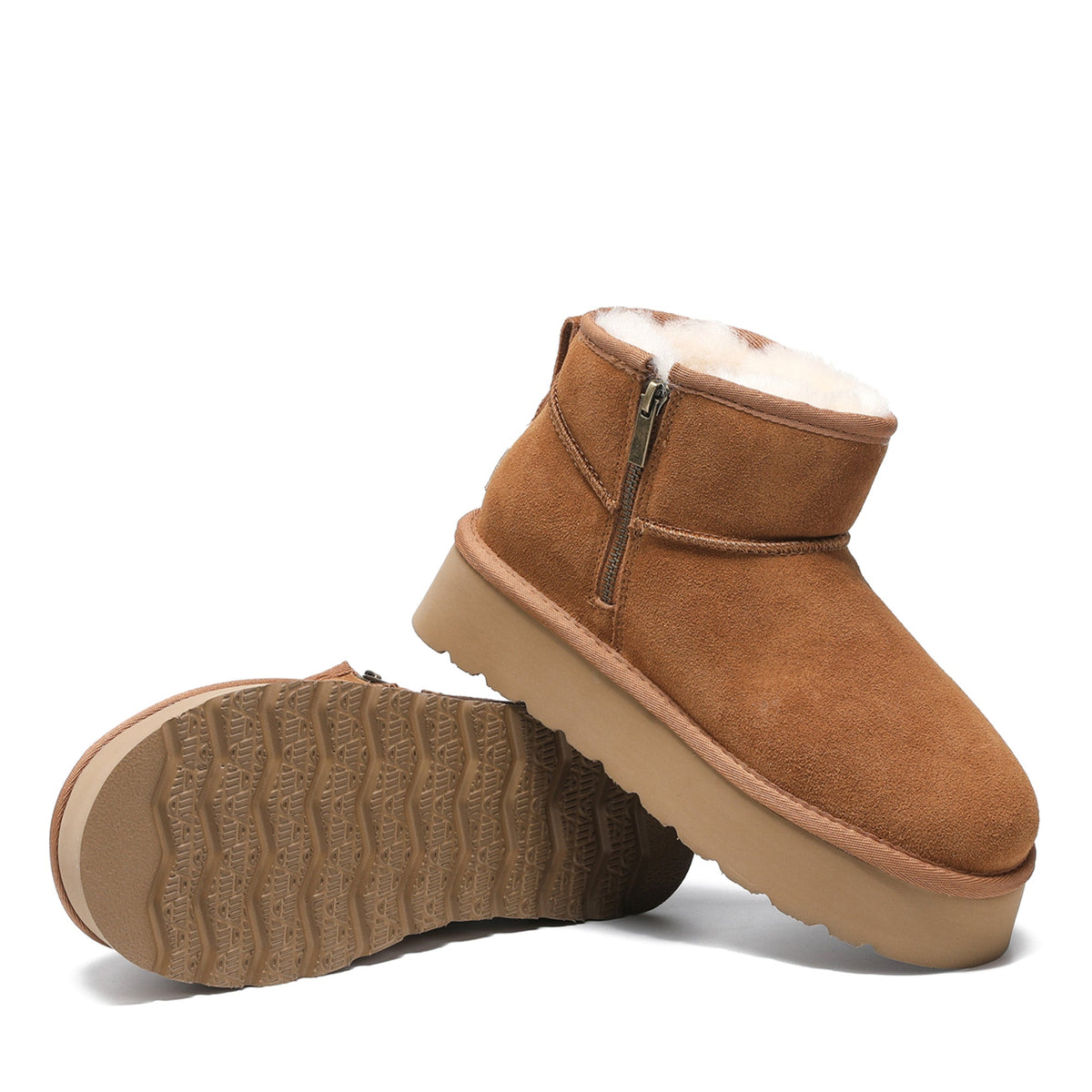 Platform Zip Uggs