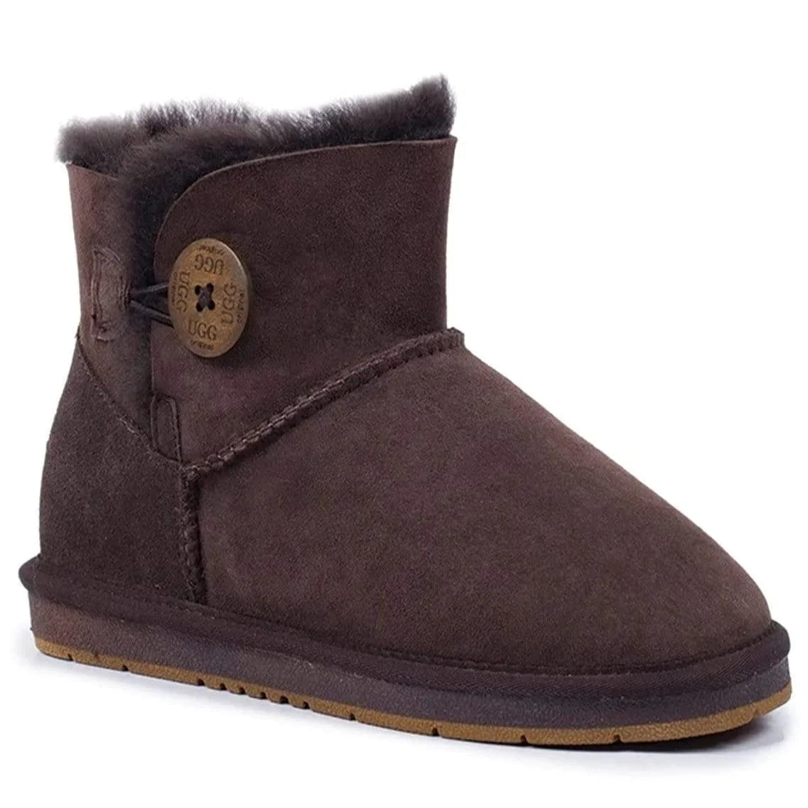 Premium Mini Button Ugg Boots